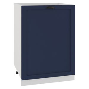 FURNITOP Lower Kitchen Cabinet ADELE D60 navy blue