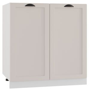 FURNITOP Lower Kitchen Cabinet ADELE D80 coffe