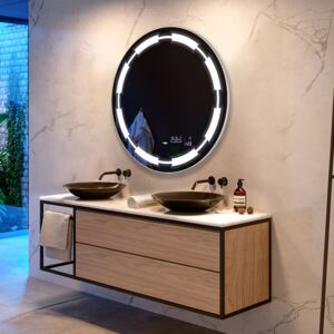 Designer backlit LED Bathroom Mirror L34