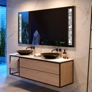 Designer backlit LED Bathroom Mirror L40