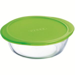 Glass casserole baking dish heat-resistant Cook & Store with lid 26 cm PYREX