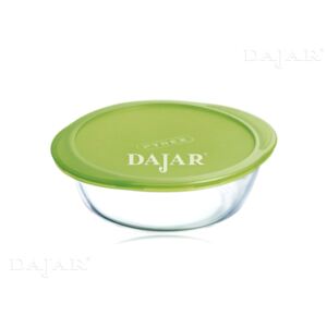 Glass casserole baking dish heat-resistant Cook & Store with lid 20 cm PYREX