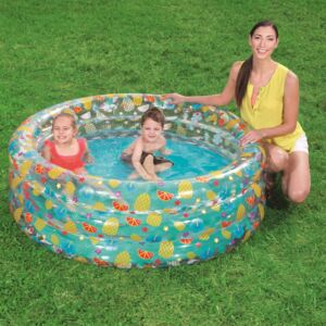 Inflatable round pool Tropical play 150 x 53 cm BESTWAY