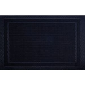 Table mat PVC/PS houndstooth 30 x 45 cm black AMBITION