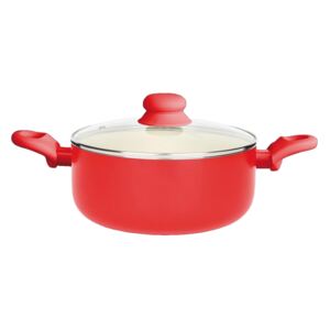 Cooking pot with ceramic coat 28 cm Fusion Fresh vivid red