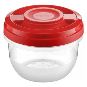 Microwaveable container Fusion Fresh 0.5 L Vivid red