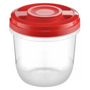 Microwaveable container Fusion Fresh 0.75 L Vivid red