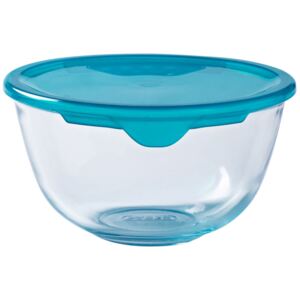 Glass casserole baking dish heat-resistant Cook & Store with lid 21 cm / 2 l PYREX