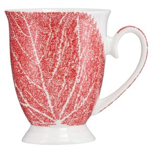 Porcelain mug Diana Red leaf 300 ml AMBITION