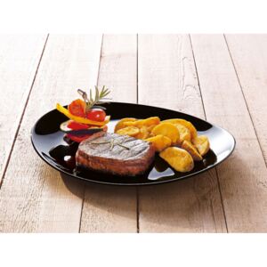 Dinner plate Steak Friends Time black 30 x 26 cm LUMINARC