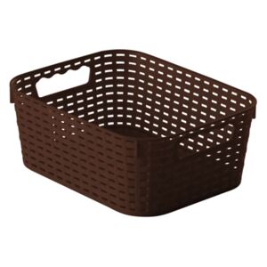 Storage basket Rattan 28 x 22 x 11 cm brown JOTTA