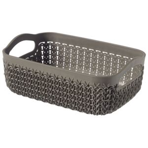 Basket / tray Knit A5 19 x 14 cm brown-gray CURVER