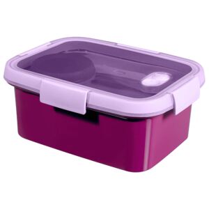 Food storage container To Go Lunch Kit rectangular 1,2 l purple CURVER