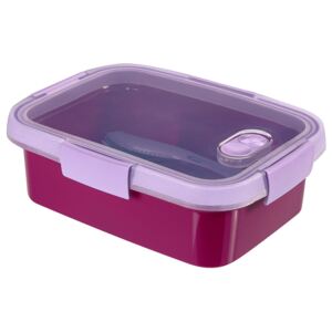 Food storage container To Go Lunch rectangular 1l purple CURVER