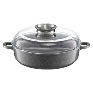 Deep frying pan with lid Aroma Knob 28 cm AMBITION