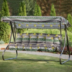 Replacement cushions with canopy for garden swing 170 cm Parma / Milano C025-06PB PATIO