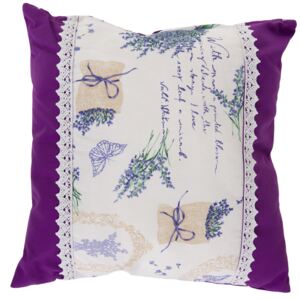 Throw pillow, double sided Lavender Eva 45 x 45 cm L093-08LB PATIO