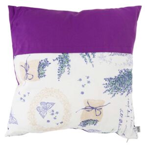 Throw pillow, double sided Lavender Anna 45 x 45 cm L093-08LB PATIO