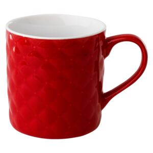 Mug quilted Glamour 420 ml red AMBITION