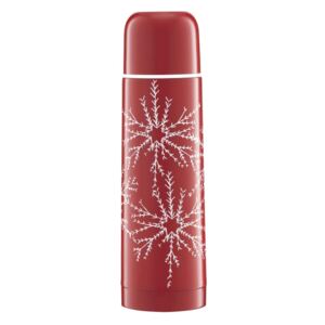Thermos Winter Snowflakes 500 ml red AMBITION