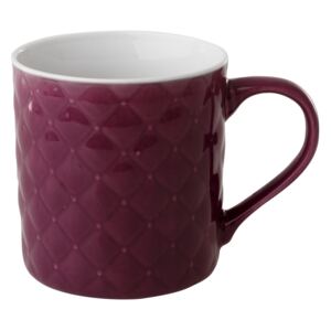 Mug quilted Glamour 420 ml purple AMBITION