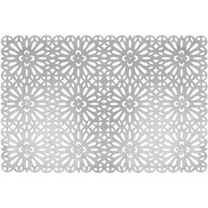 Placemat Glamour 45 x 30 cm silver AMBITION