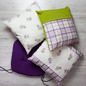 Throw pillow, double-sided Anna 45 x 45 cm L088-12LB PATIO