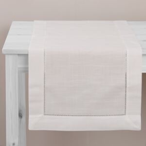 Table runner Classical White 40 x 150 cm AMBITION