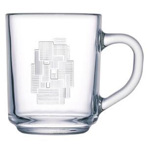 Mug tempered glass Cubic 250 ml LUMINARC