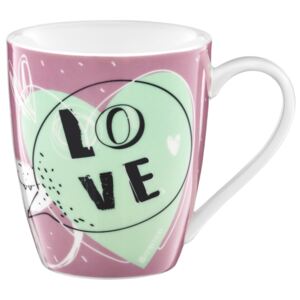 Porcelain mug Love 370 ml Be mine AMBITION