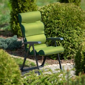 Garden reclining chair with cushion Lepe L046-22PB PATIO