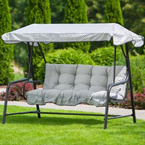 Replacement swing cushions set with canopy Hawaii H032-06PB PATIO