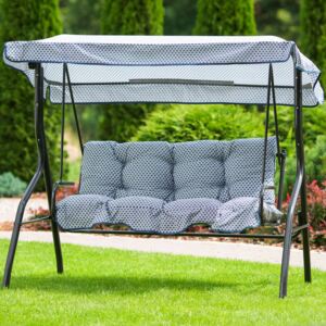 Replacement swing cushions set with canopy 130 cm Luna / Kate H033-01PB PATIO