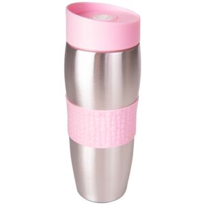 Thermal mug Garden 400 ml pink AMBITION