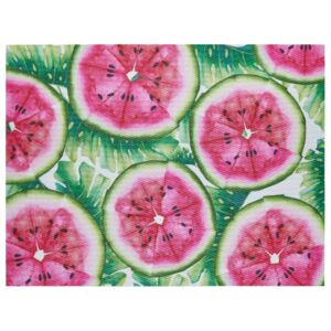 Table place mat Tropical 40 x 30 cm watermelon AMBITION