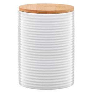 Kitchen container Tuvo stripes with bamboo lid 1110 ml AMBITION