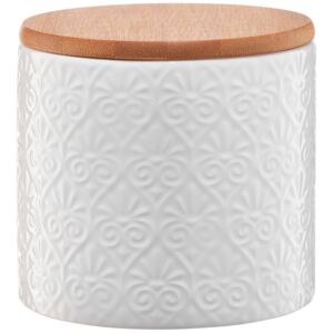 Kitchen container Tuvo mosaic with bamboo lid 670 ml AMBITION