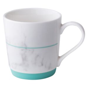 Mug with silicone base 320 ml Marble mint AMBITION