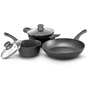 Set of cooking pots with frying pan Mistral 5 pcs AMBITION