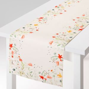 Table runner Pastel Flowers 40 x 150 cm AMBITION