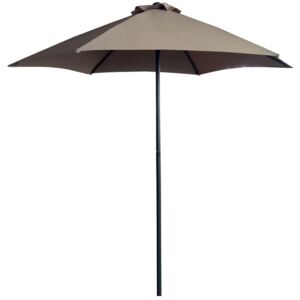 Garden umbrella Push Up 2,5 m taupe PATIO