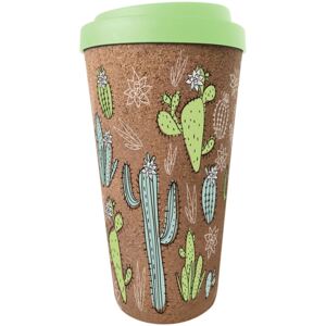 Cork mug Cactus 450 ml colorful AMBITION