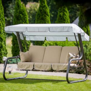 Replacement garden swing cushions 180 cm with zippers Rimini / Venezia Lux C032-05EB PATIO