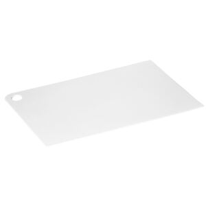Cutting chopping board thick 34,5 x 24,5 cm white PLAST TEAM