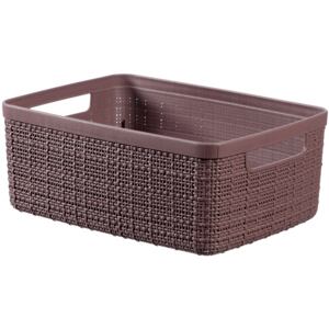 Storage basket rectangular Jute S 5 l brown CURVER