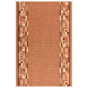 Carpet Runner Brown 100x150 cm Anti Slip