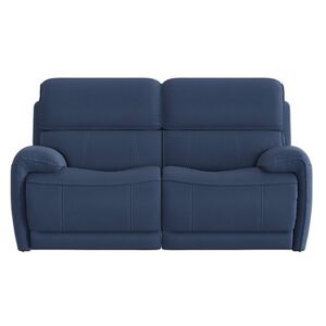 Link 2 Seater Fabric Power Recliner Sofa with Power Headrests - Blue