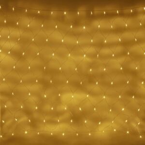 Essential Connect 4m x 1.5m 280 Warm White Connectable Net Lights Clear Cable