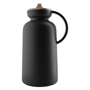 Silhouette Insulated jug - / 1 L - Oak stopper by Eva Solo Black
