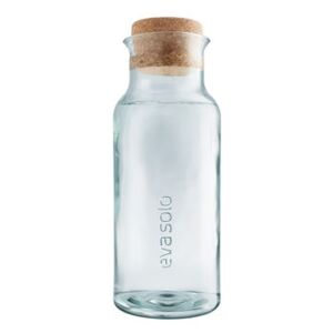 Recycled Carafe - / 1 L - Recycled glass & cork by Eva Solo Transparent